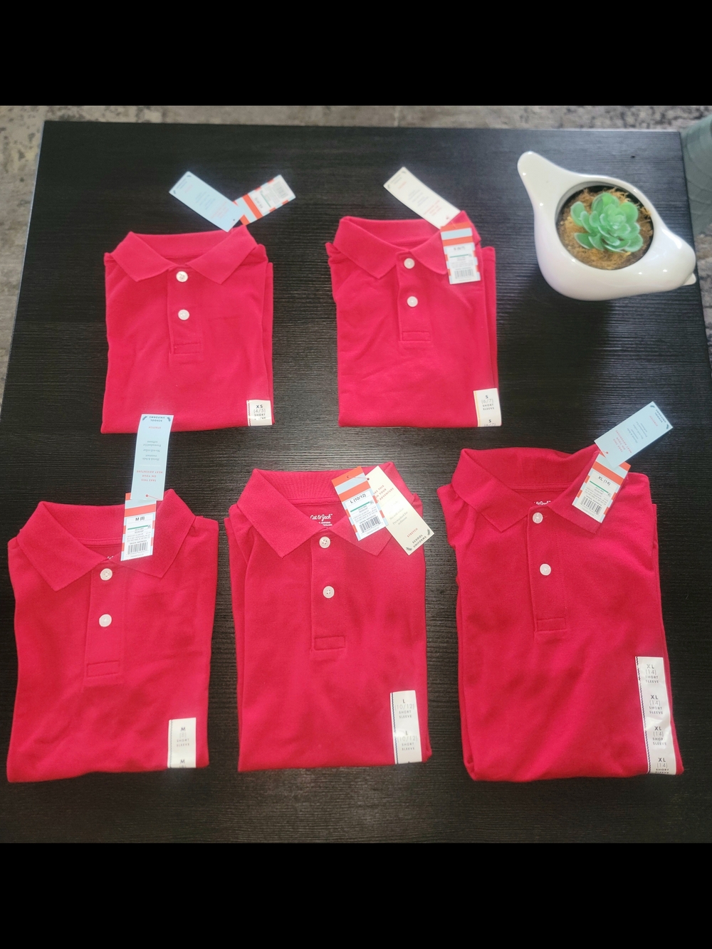 Cat & Jack Boys' Short Sleeve Performance Uniform Polo Shirt - Cat & Jack